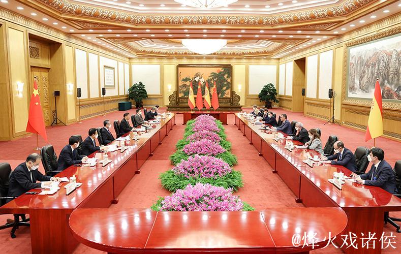 习近平会见西班牙首相桑切斯 习近平会见西班牙首相桑切斯